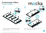 Предварительный просмотр 3 страницы Mocka Scarborough Tallboy Assembly Instructions Manual