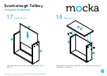 Предварительный просмотр 10 страницы Mocka Scarborough Tallboy Assembly Instructions Manual