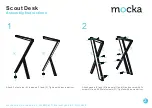 Предварительный просмотр 2 страницы Mocka Scout Desk Assembly Instructions Manual