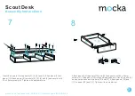 Предварительный просмотр 5 страницы Mocka Scout Desk Assembly Instructions Manual