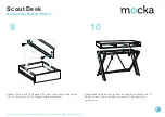 Предварительный просмотр 6 страницы Mocka Scout Desk Assembly Instructions Manual