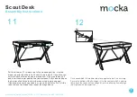 Предварительный просмотр 7 страницы Mocka Scout Desk Assembly Instructions Manual