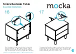 Предварительный просмотр 10 страницы Mocka Sintra Bedside Table Assembly Instructions Manual