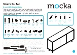 Предварительный просмотр 1 страницы Mocka Sintra Buffet Assembly Instructions Manual