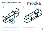 Предварительный просмотр 4 страницы Mocka Sintra Entertainment Unit Assembly Instructions Manual