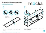 Предварительный просмотр 5 страницы Mocka Sintra Entertainment Unit Assembly Instructions Manual