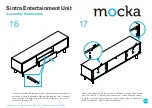 Предварительный просмотр 10 страницы Mocka Sintra Entertainment Unit Assembly Instructions Manual