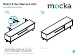 Предварительный просмотр 11 страницы Mocka Sintra Entertainment Unit Assembly Instructions Manual