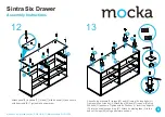 Предварительный просмотр 8 страницы Mocka Sintra Six Drawer Assembly Instructions Manual