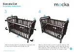 Предварительный просмотр 4 страницы Mocka Sonata Cot Assembly Instructions