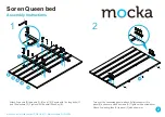 Preview for 2 page of Mocka Soren Queen bed Assembly Instructions Manual