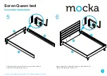 Preview for 4 page of Mocka Soren Queen bed Assembly Instructions Manual