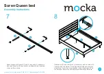 Preview for 5 page of Mocka Soren Queen bed Assembly Instructions Manual