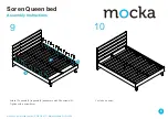 Preview for 6 page of Mocka Soren Queen bed Assembly Instructions Manual