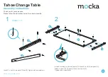 Предварительный просмотр 2 страницы Mocka Tahoe Change Table Assembly Instructions Manual