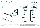 Предварительный просмотр 4 страницы Mocka Tahoe Change Table Assembly Instructions Manual