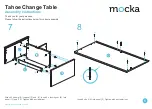 Предварительный просмотр 5 страницы Mocka Tahoe Change Table Assembly Instructions Manual