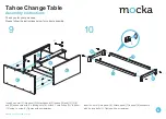 Предварительный просмотр 6 страницы Mocka Tahoe Change Table Assembly Instructions Manual