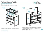 Предварительный просмотр 7 страницы Mocka Tahoe Change Table Assembly Instructions Manual