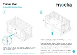 Preview for 5 page of Mocka Tahoe Cot Assembly Instructions