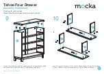 Предварительный просмотр 6 страницы Mocka Tahoe Four Drawer Assembly Instructions Manual