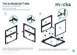 Предварительный просмотр 3 страницы Mocka Tahoe Series Assembly Instructions Manual