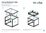 Предварительный просмотр 5 страницы Mocka Tahoe Series Assembly Instructions Manual