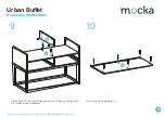 Предварительный просмотр 6 страницы Mocka Urban Buffet Assembly Instructions Manual