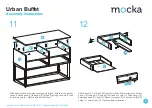 Предварительный просмотр 7 страницы Mocka Urban Buffet Assembly Instructions Manual