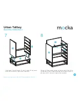 Предварительный просмотр 5 страницы Mocka Urban Tallboy Assembly Instructions Manual