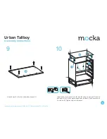 Предварительный просмотр 6 страницы Mocka Urban Tallboy Assembly Instructions Manual