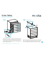 Предварительный просмотр 8 страницы Mocka Urban Tallboy Assembly Instructions Manual