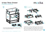 Preview for 6 page of Mocka Urban Three Drawer Assembly Instructions Manual