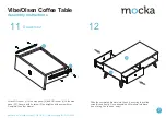 Предварительный просмотр 7 страницы Mocka Vibe Coffee Table Assembly Instructions Manual