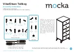 Mocka Vibe/Olsen Tallboy Assembly Instructions Manual предпросмотр