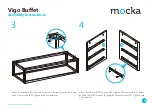 Предварительный просмотр 3 страницы Mocka Vigo Buffet Assembly Instructions Manual