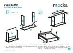 Предварительный просмотр 10 страницы Mocka Vigo Buffet Assembly Instructions Manual