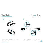 Preview for 4 page of Mocka Vigo Desk Assembly Instructions Manual