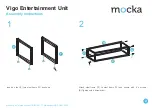 Предварительный просмотр 2 страницы Mocka Vigo Entertainment Unit Assembly Instructions Manual