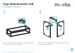 Предварительный просмотр 3 страницы Mocka Vigo Entertainment Unit Assembly Instructions Manual