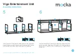 Предварительный просмотр 4 страницы Mocka Vigo Entertainment Unit Assembly Instructions Manual