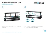 Предварительный просмотр 5 страницы Mocka Vigo Entertainment Unit Assembly Instructions Manual