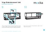 Предварительный просмотр 6 страницы Mocka Vigo Entertainment Unit Assembly Instructions Manual