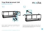 Предварительный просмотр 7 страницы Mocka Vigo Entertainment Unit Assembly Instructions Manual