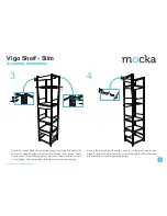 Preview for 3 page of Mocka Vigo Shelf - Slim Assembly Instructions