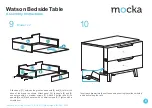 Предварительный просмотр 6 страницы Mocka Watson Bedside Table Assembly Instructions Manual