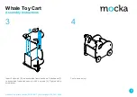 Preview for 3 page of Mocka Whale Toy Cart Assembly Instructions