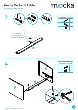 Preview for 5 page of Mocka Zander Bedside Table Assembly Instructions Manual