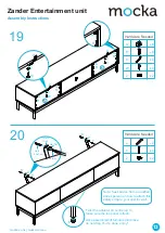 Preview for 13 page of Mocka Zander Entertainment unit Assembly Instructions Manual