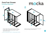 Предварительный просмотр 5 страницы Mocka Zara Four Drawer Assembly Instructions Manual